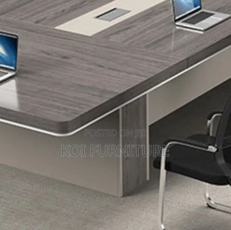 Boardroom Table; 300cm Grey Executive Boardroom Table
