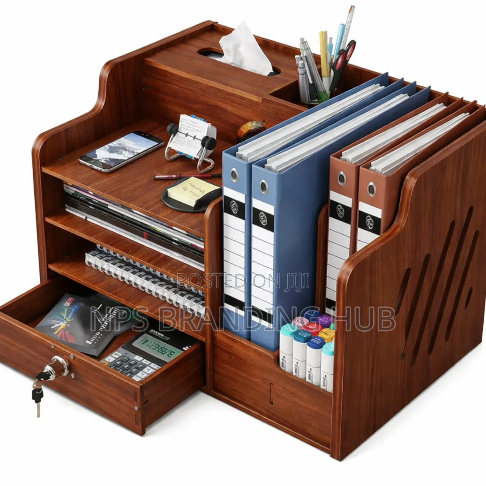 Bamboo Desk Organizer R.T