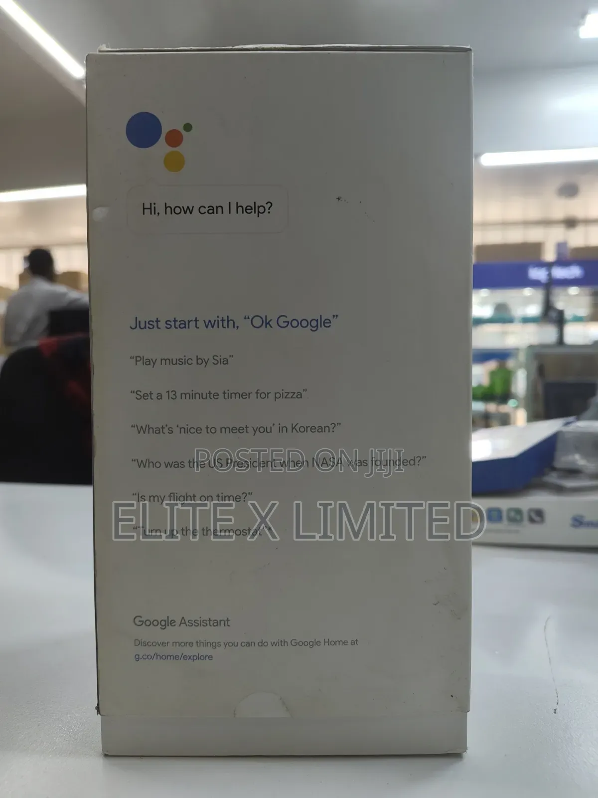 Google Home Voice-Activated Speaker