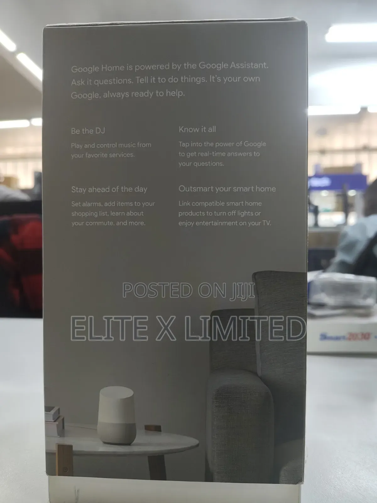 Google Home Voice-Activated Speaker
