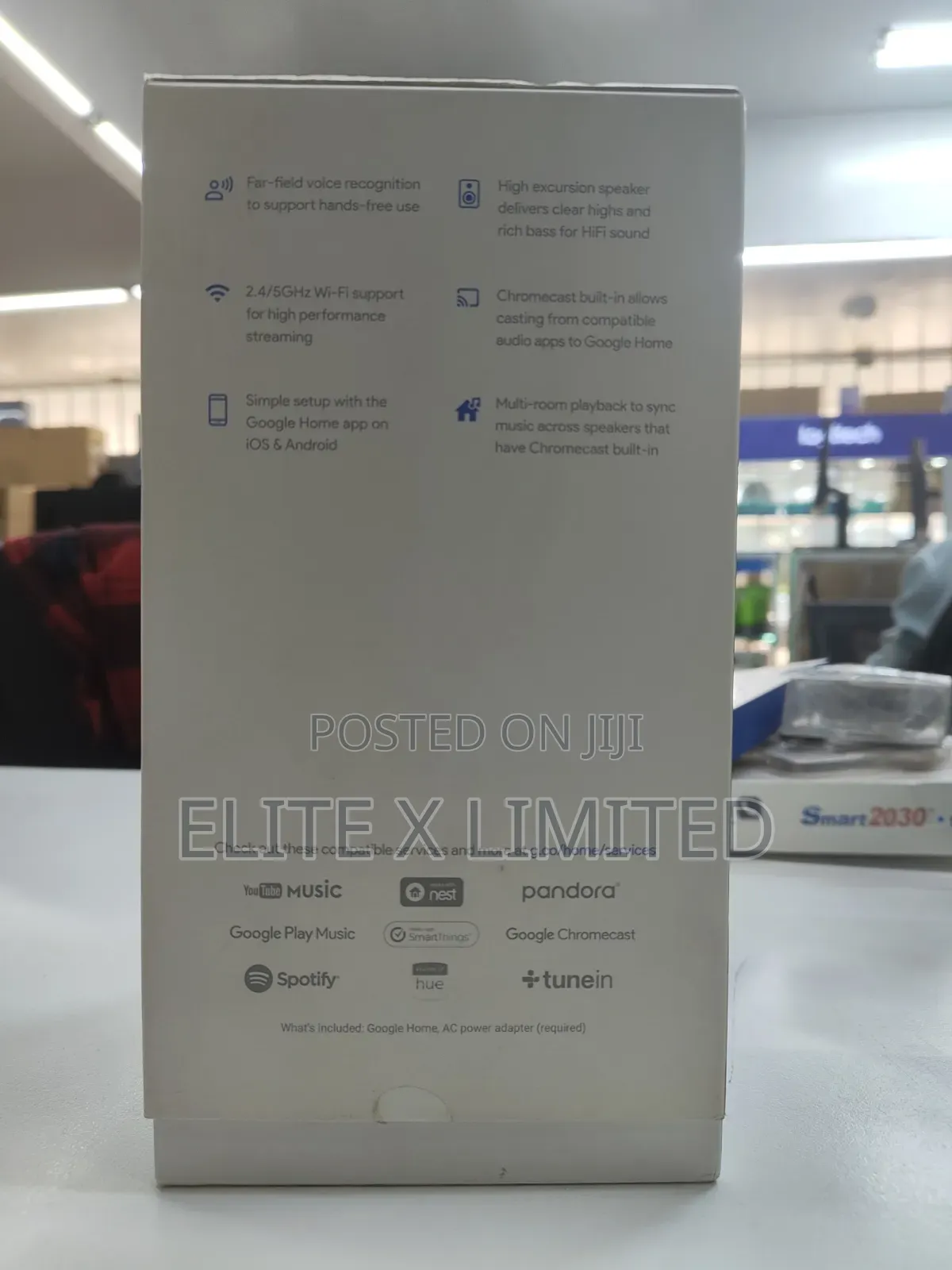 Google Home Voice-Activated Speaker
