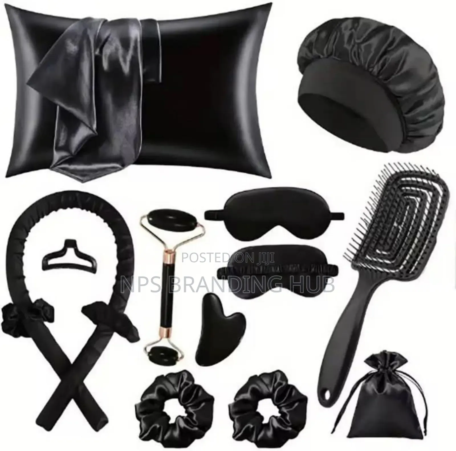 13pcs Satin Silk Beauty Sleep Set R.T