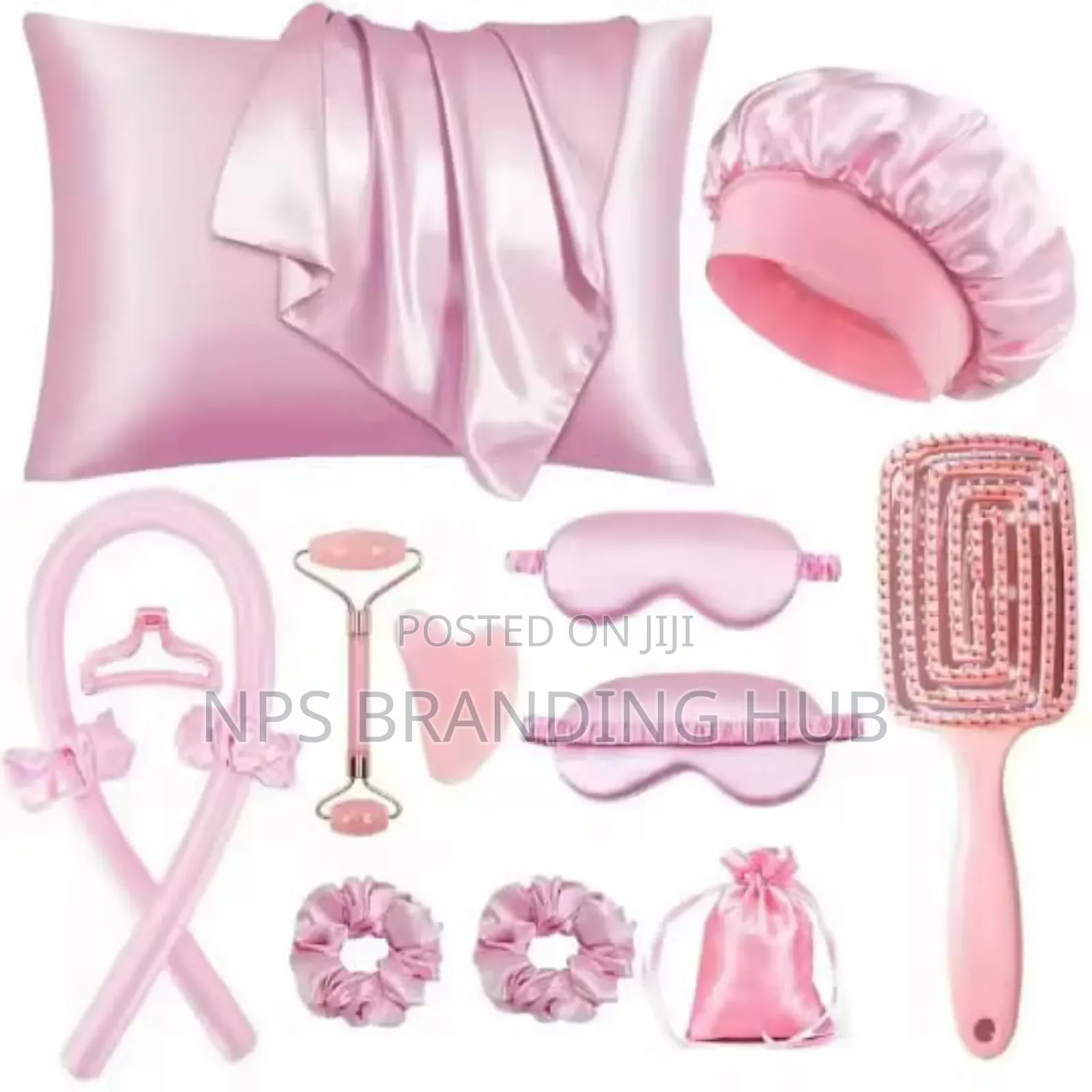 13pcs Satin Silk Beauty Sleep Set R.T