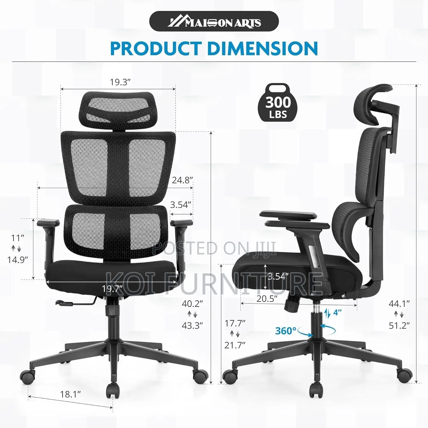 Office Chairs; Ergoniomic Orthopedic Office Chairs