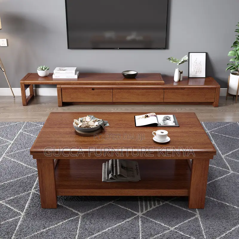 120cm Executive Mahogany Office Coffee Table