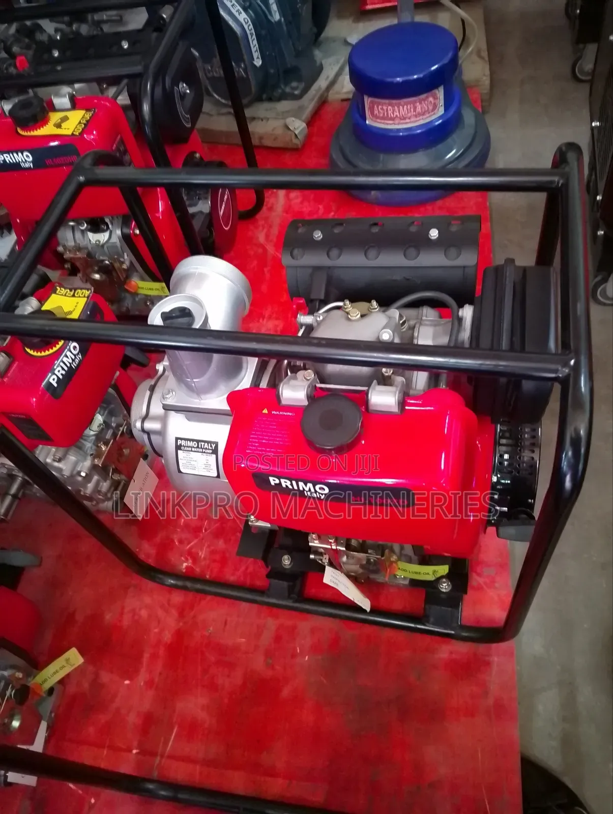 4 Inches Manual Start Diesel Water Pump - Primo Italy