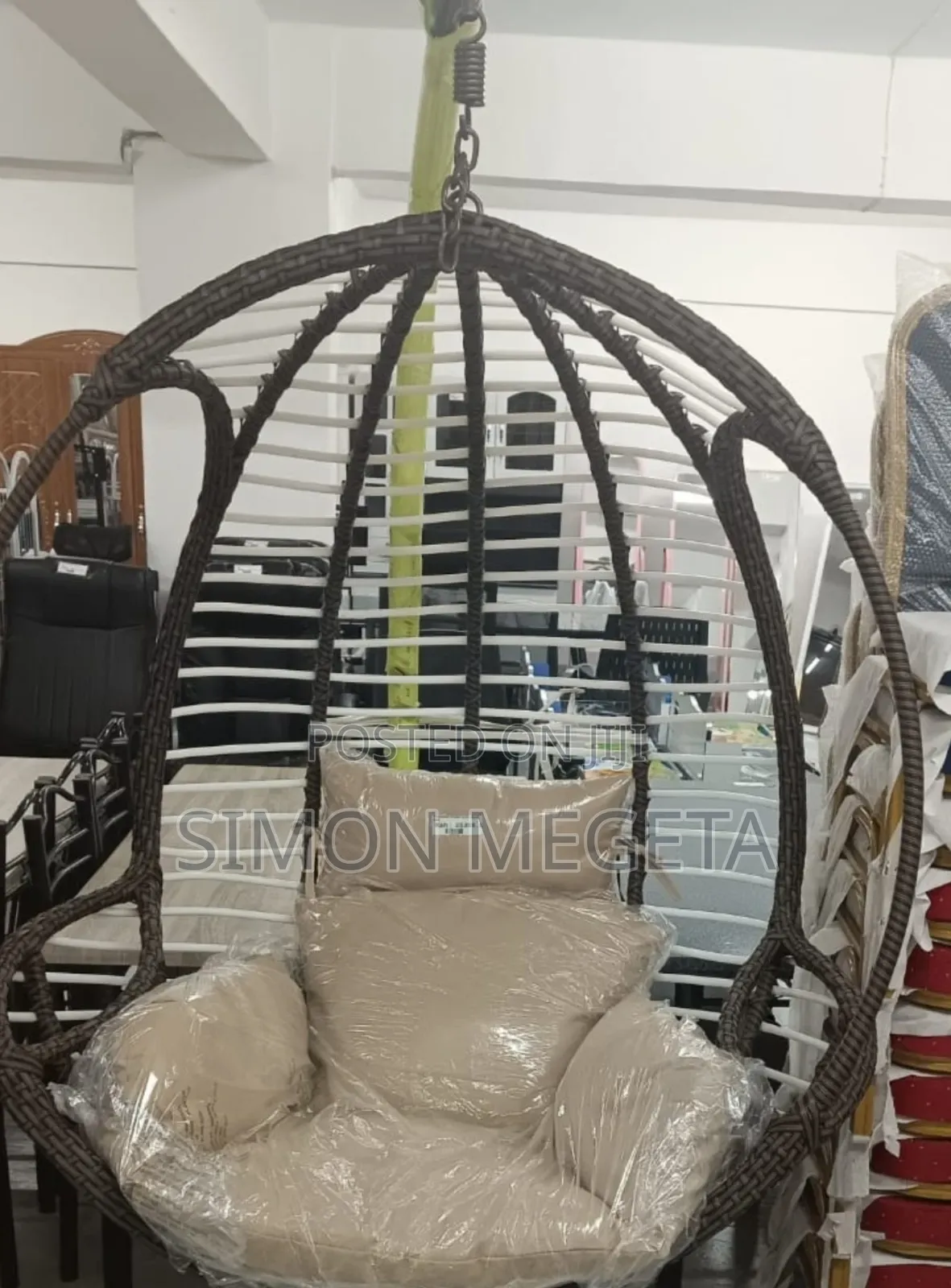 Executive Outdoor Swing Chair – Relax in Style.