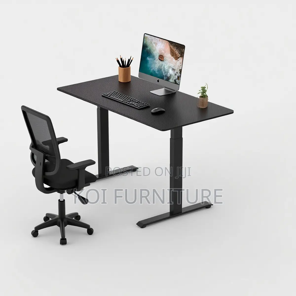 Office Desk; Electric Height Adjustable Smart Office Desk