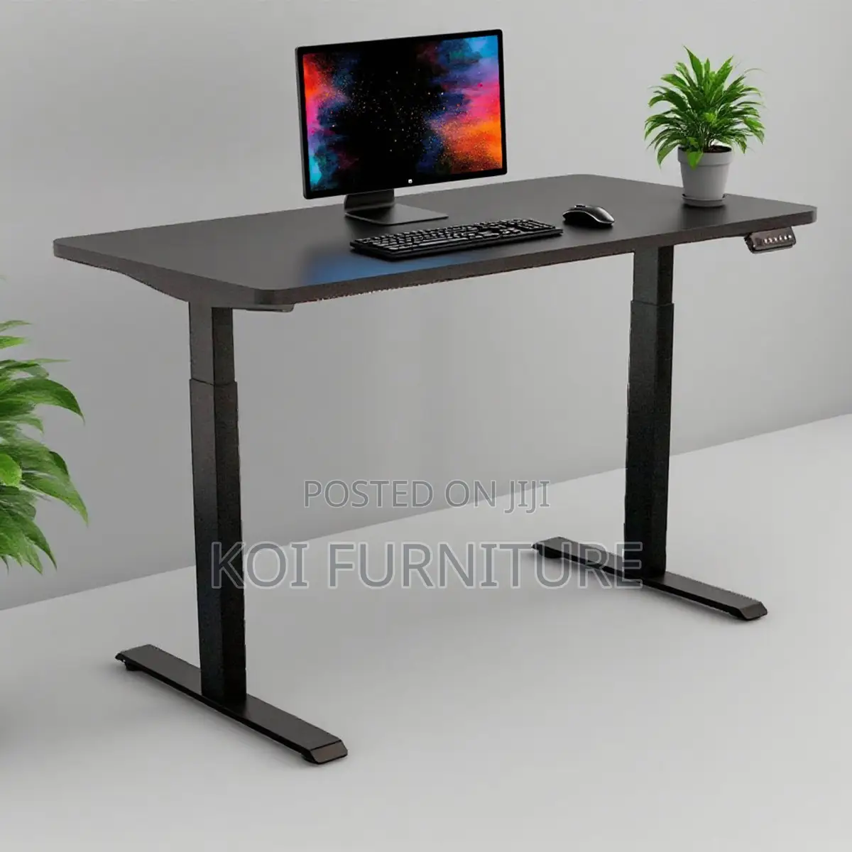 Office Desk; Electric Height Adjustable Smart Office Desk
