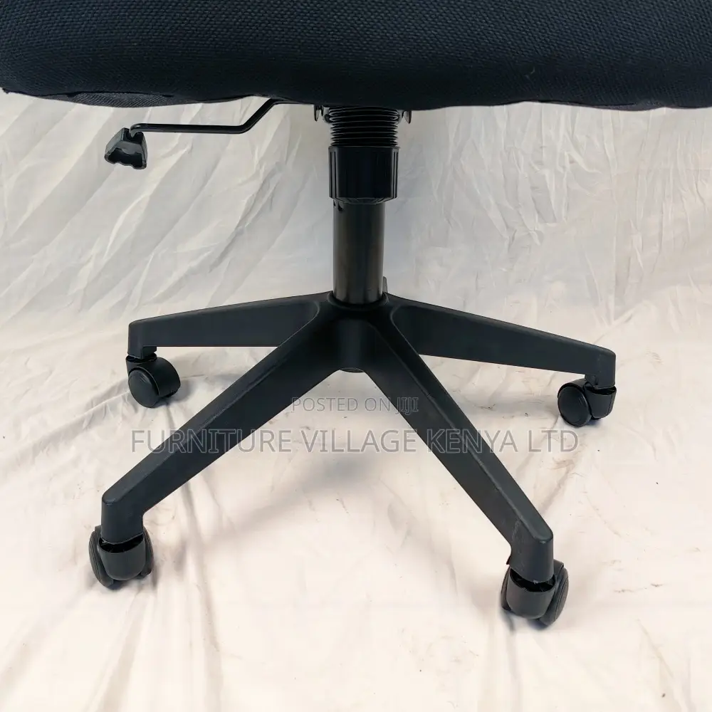 Office Chair; Black Headrest Office Chair