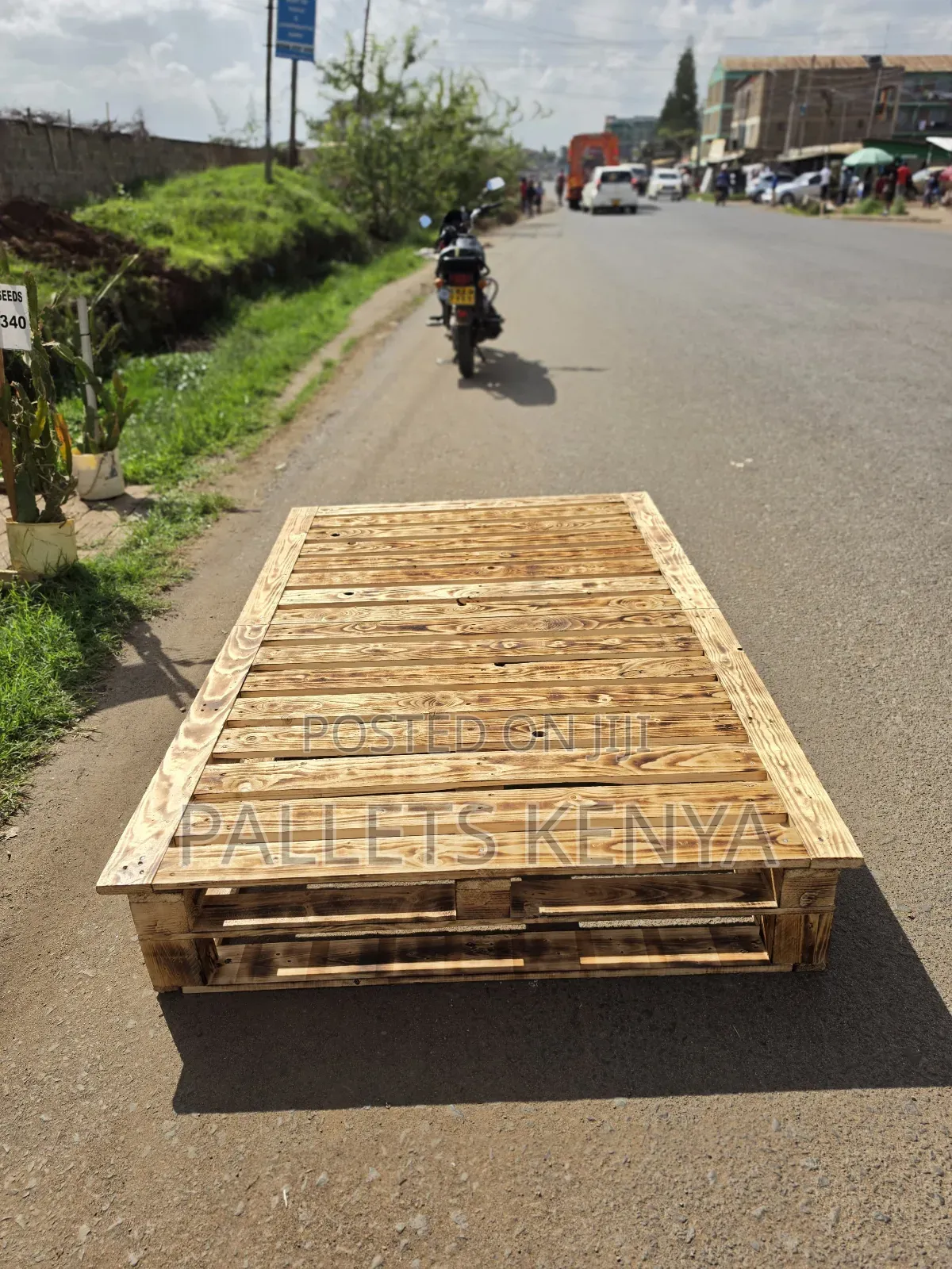 Back-Friendly 4×6pallet Bed – Comfortable Pallet Bed Frame.