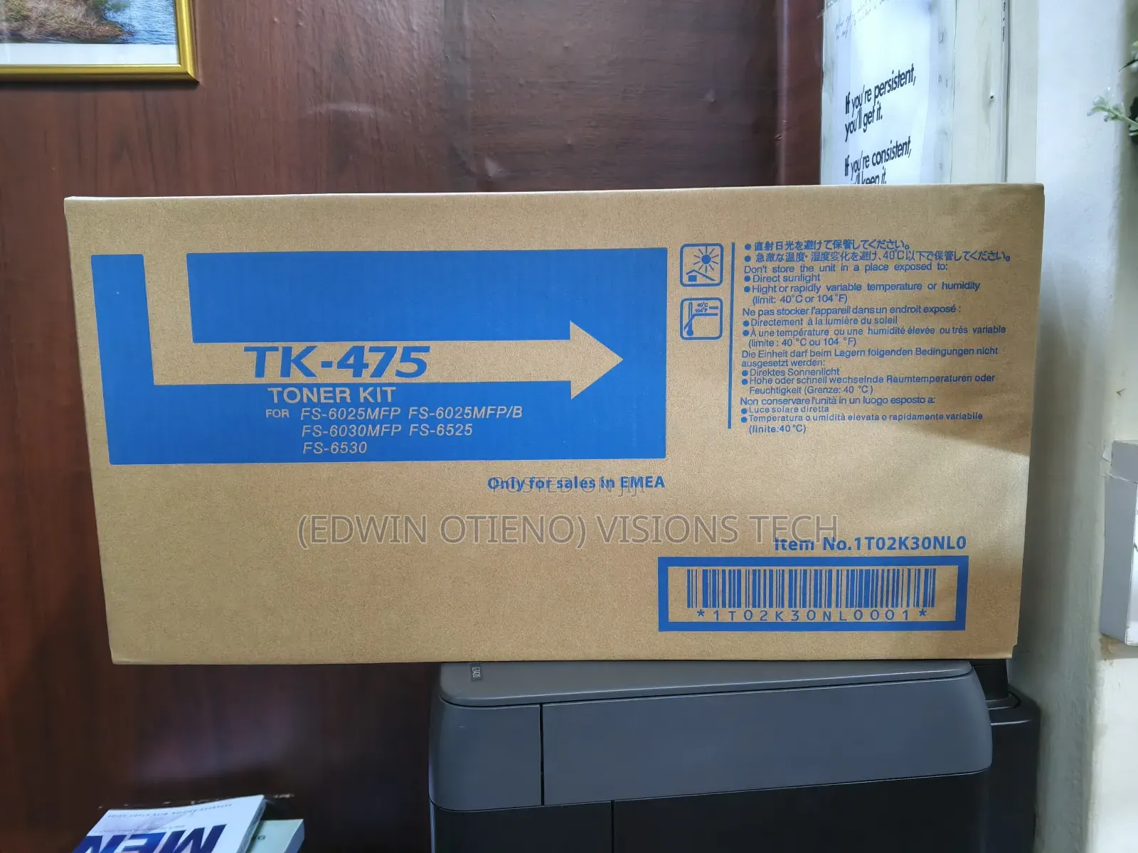 Tk475 Toner For Kyocera Fs6525mfp