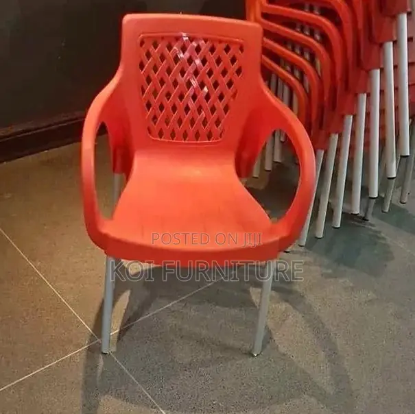 Dining Chairs; Plastic Stackable Home Dining and Outdoor Chairs