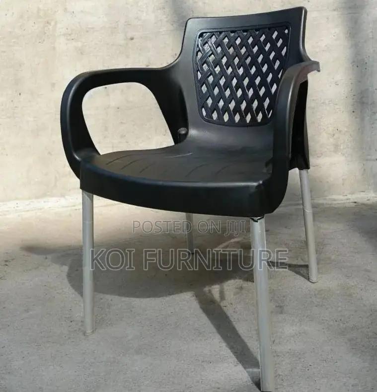 Dining Chairs; Plastic Stackable Home Dining and Outdoor Chairs