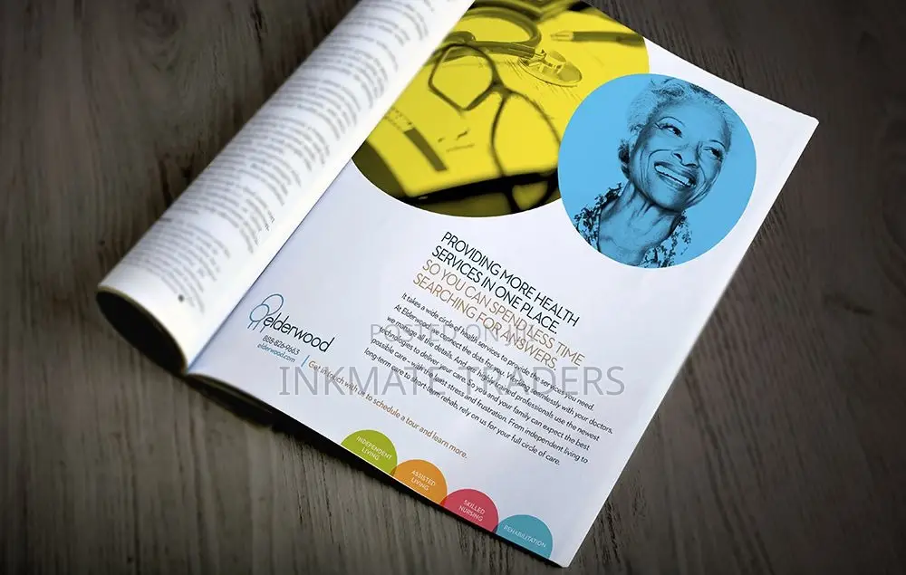 Bold Promotional Magazine Printing