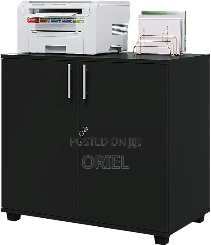 Office Cabinets: Wooden Filing and Storage Credenza Cabinet