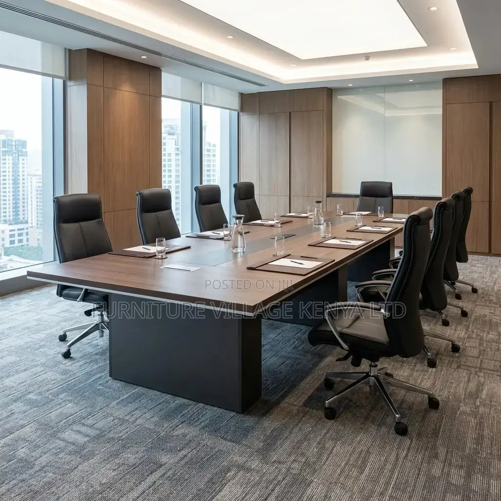 Boardroom Table; 6m Modern Executive Boardroom Table
