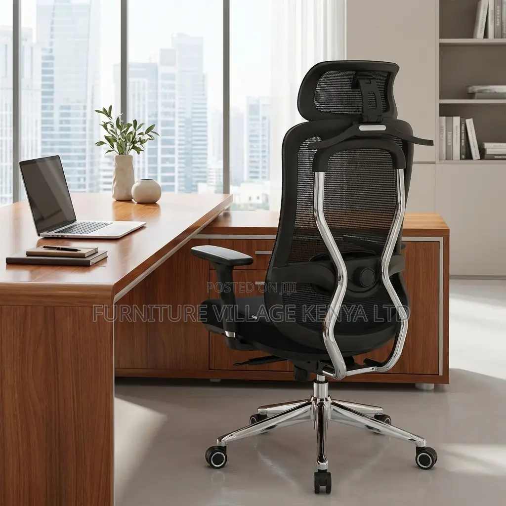 Office Chair; Orthopedic High Back Office Chair