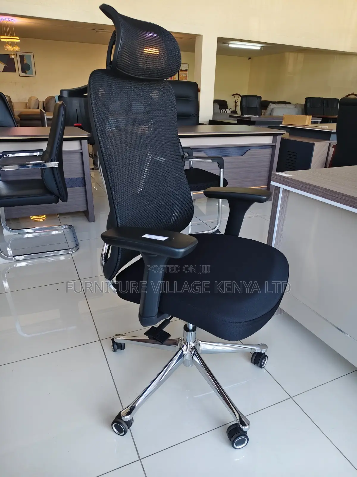 Office Chair; Orthopedic High Back Office Chair
