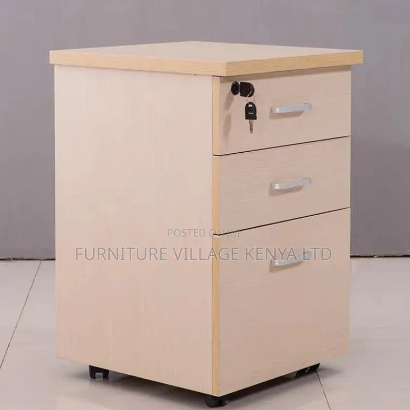 Office Cabinet; Modern Office 3 Drawer Movable Pedestal