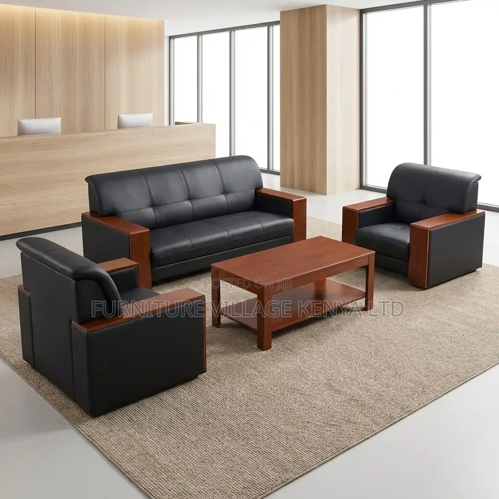 Office Sofa; 5-seater Executive Office Waiting Sofa