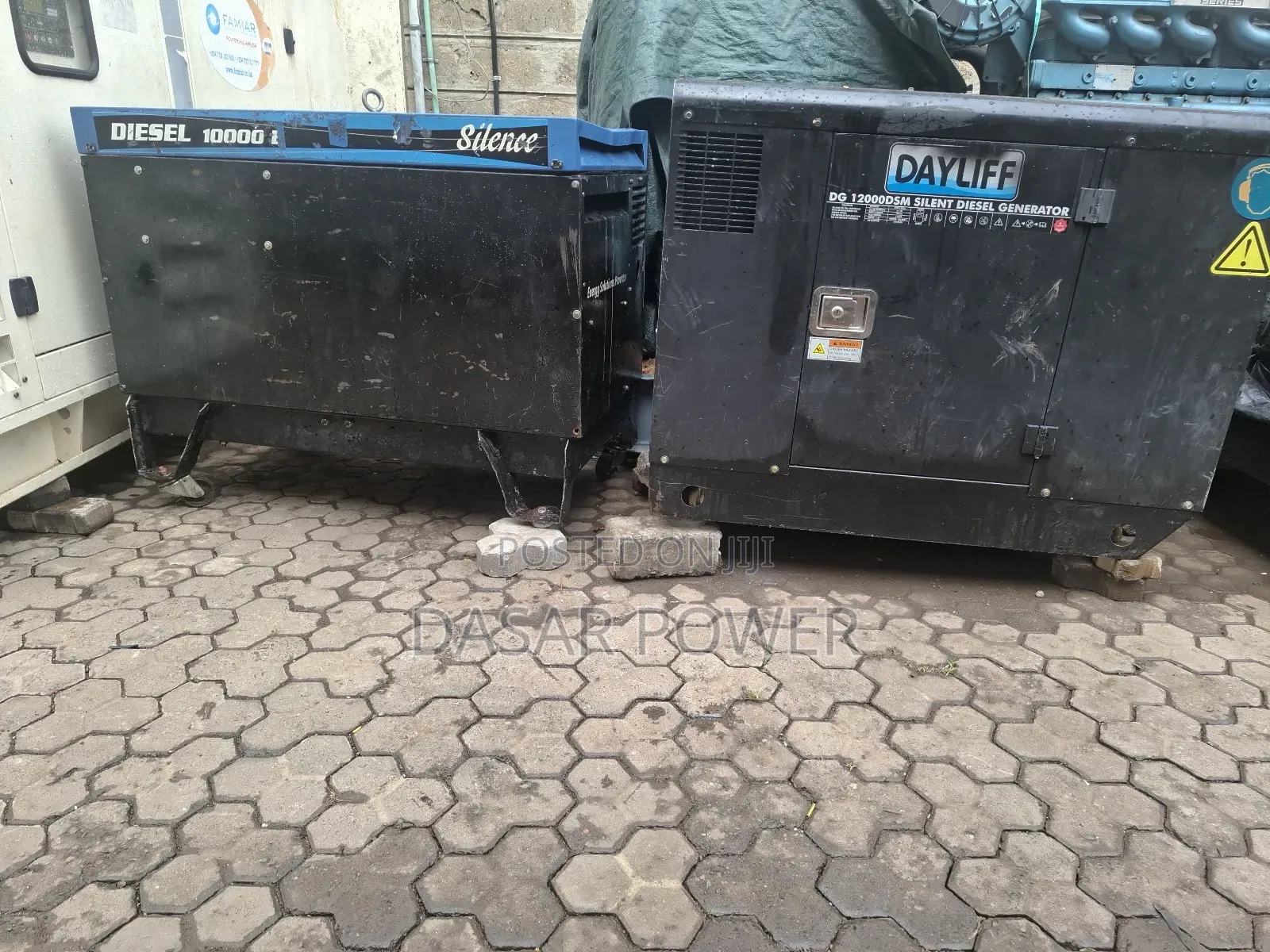 Generators for Hire and Sale.