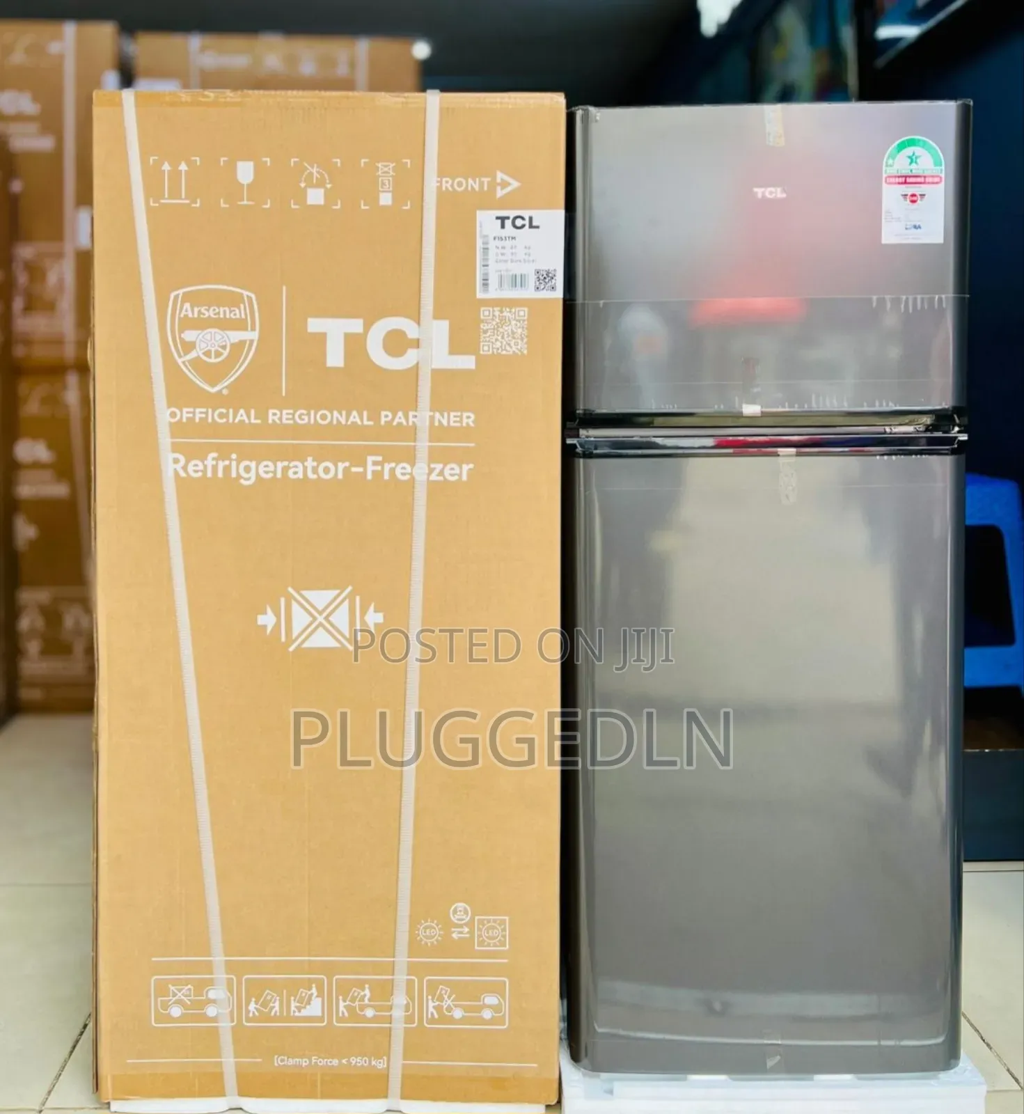 TCL 370-Litre Top Mount Refrigerator. - No Frost.