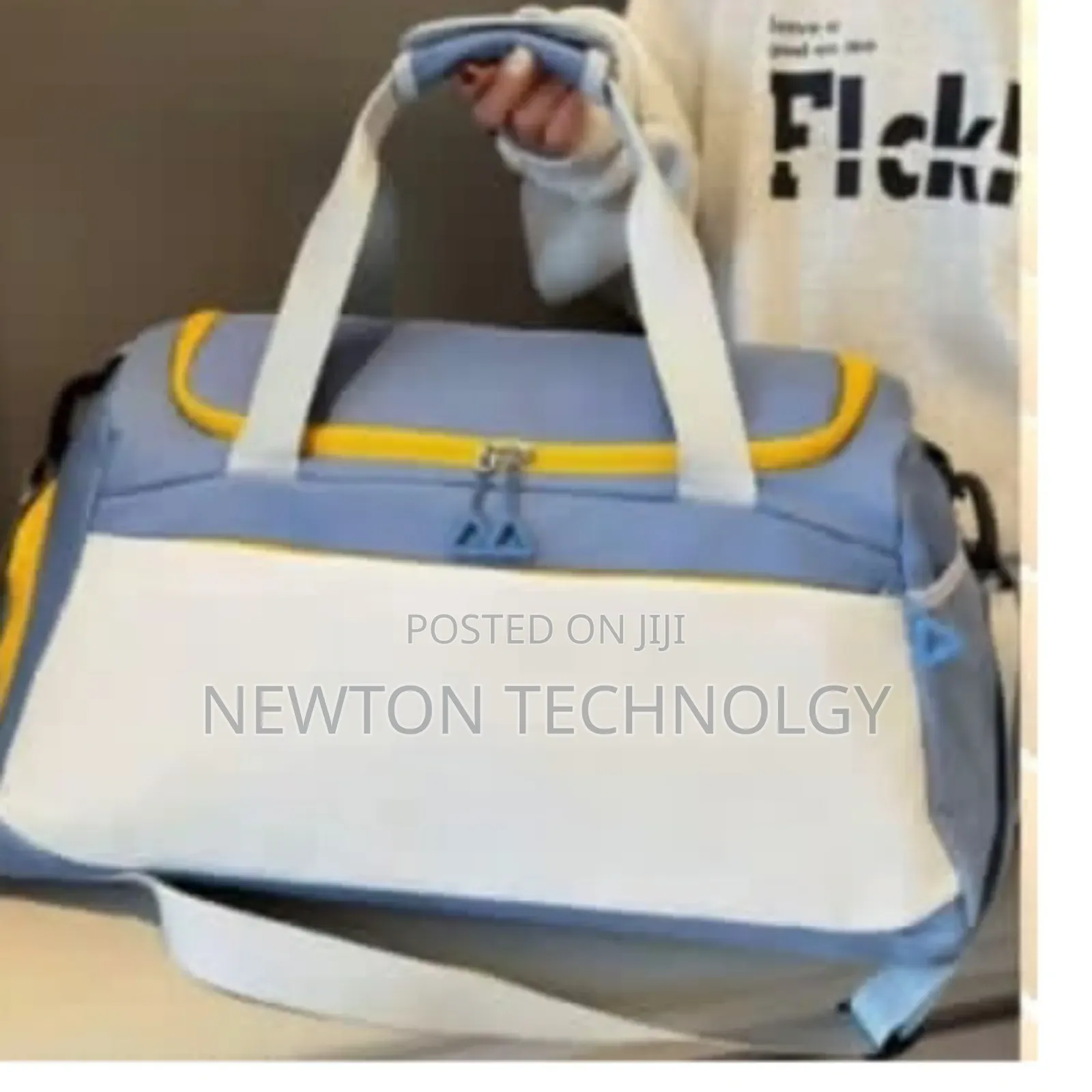 Leather Large Travel Duffle Bag