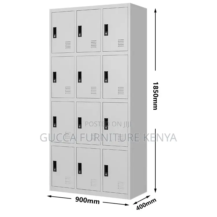 12-door's Metallic Office Filling Locker Cabinet