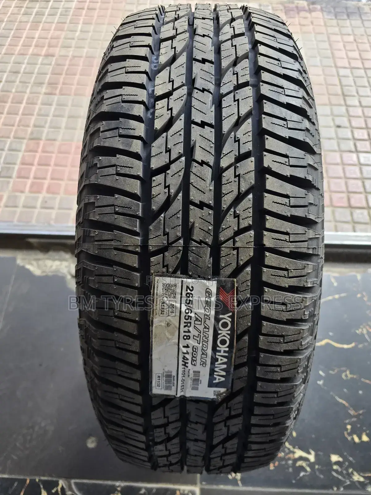265 /65 R18 Yokohama Tyres (Thailand)