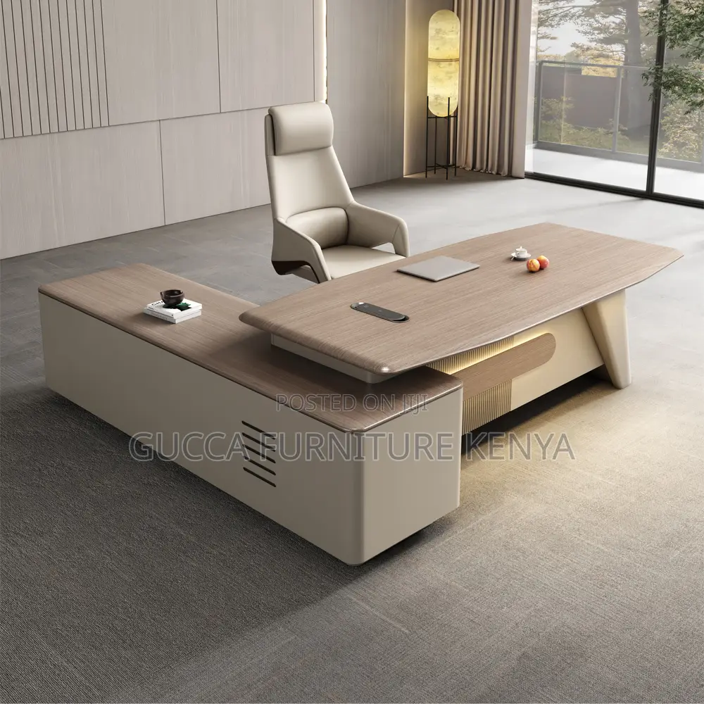 1.8m Meters Director's L-shaped Office Desk