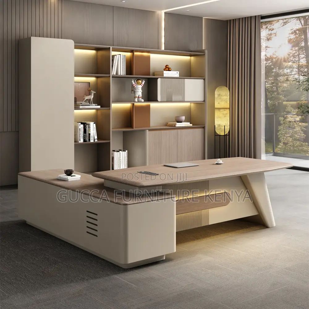 1.8m Meters Director's L-shaped Office Desk