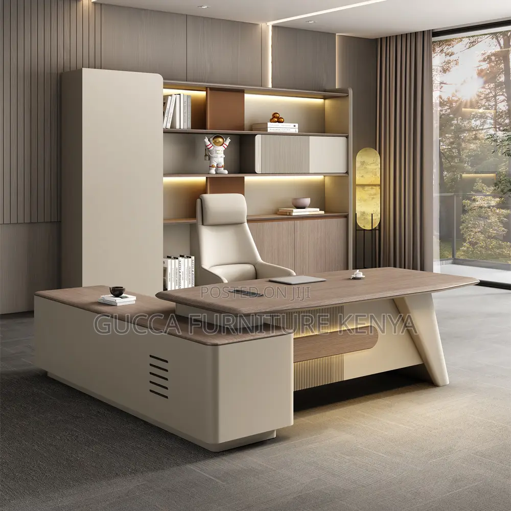 1.8m Meters Director's L-shaped Office Desk