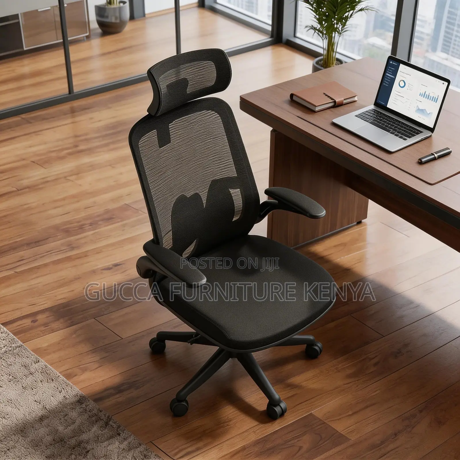 Executive High-back Ergonomic Study Chair