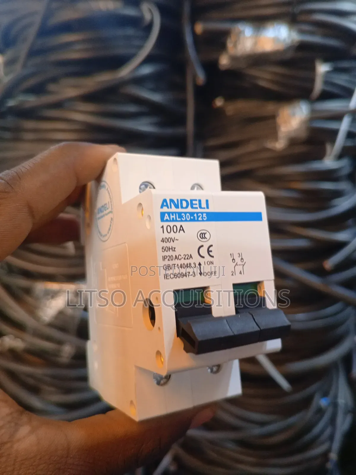 100a Andeli Double Pole Breaker