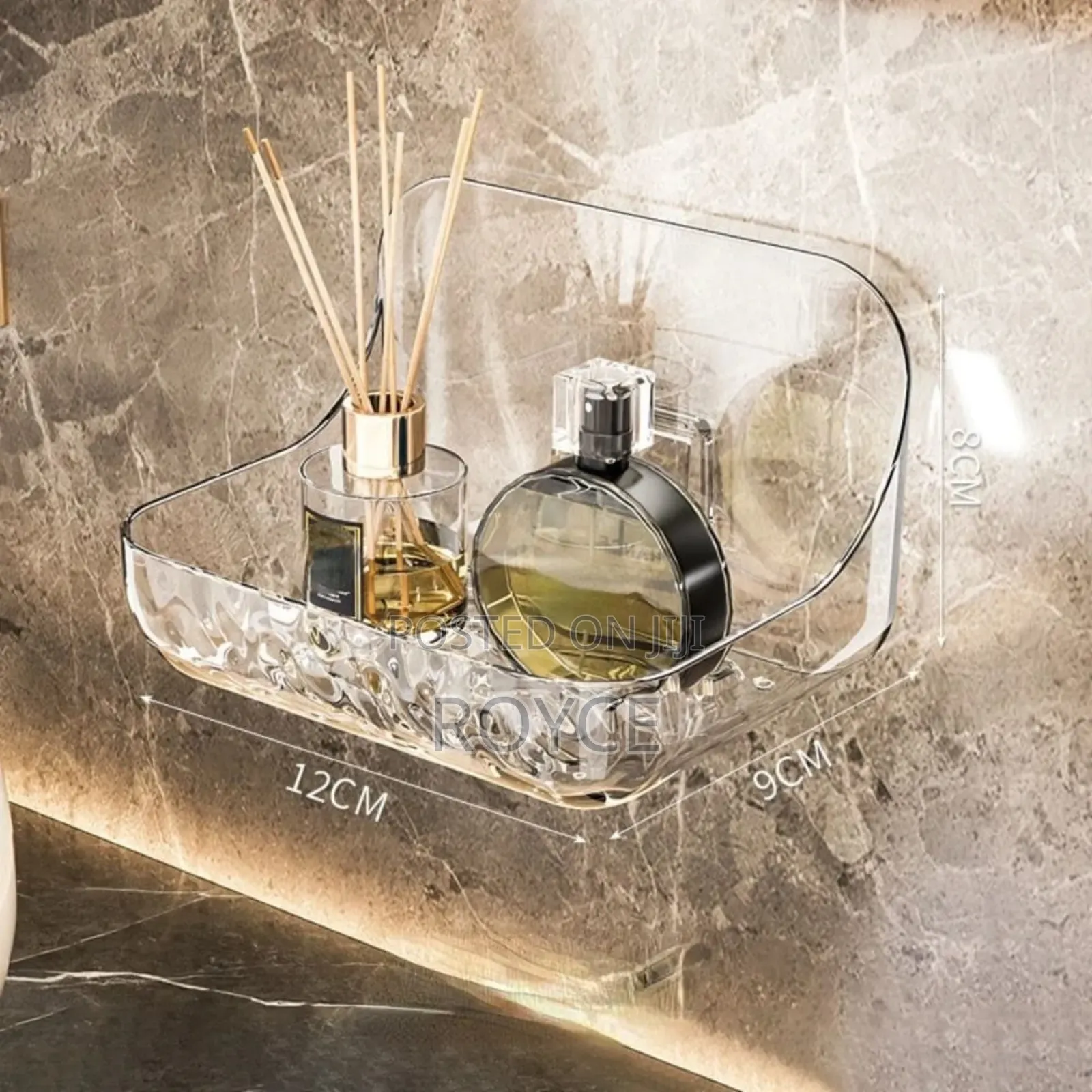 Acrylic No Drill Wall Organizer
