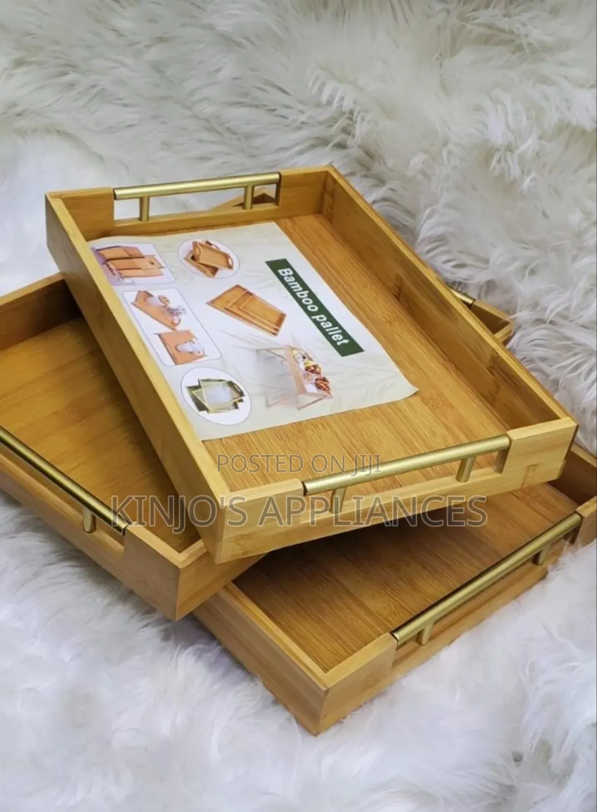 3 in 1 Bamboo Serving Tray