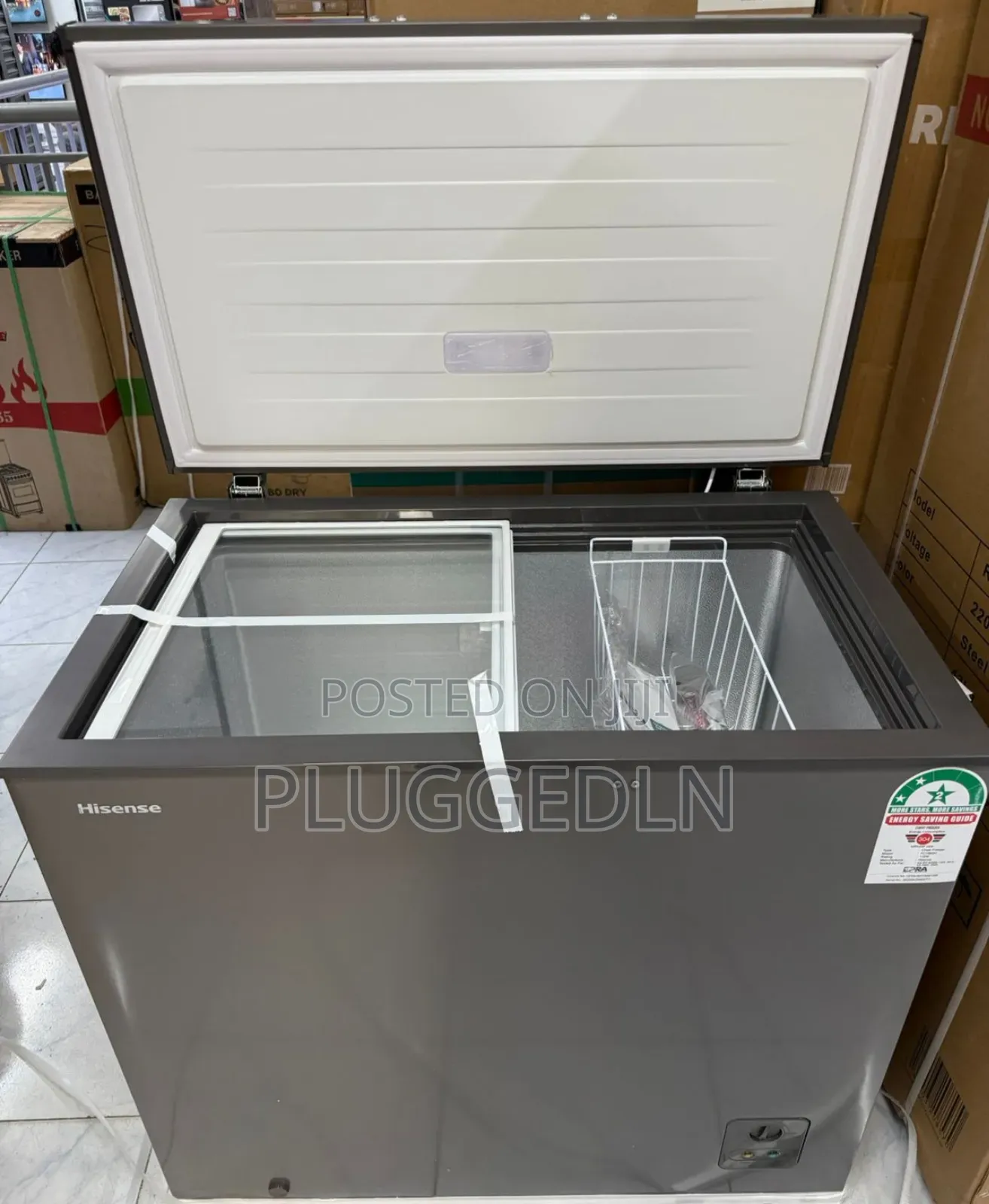 Hisense Chest Freezer 142 Litters Grey / Fc142sh.