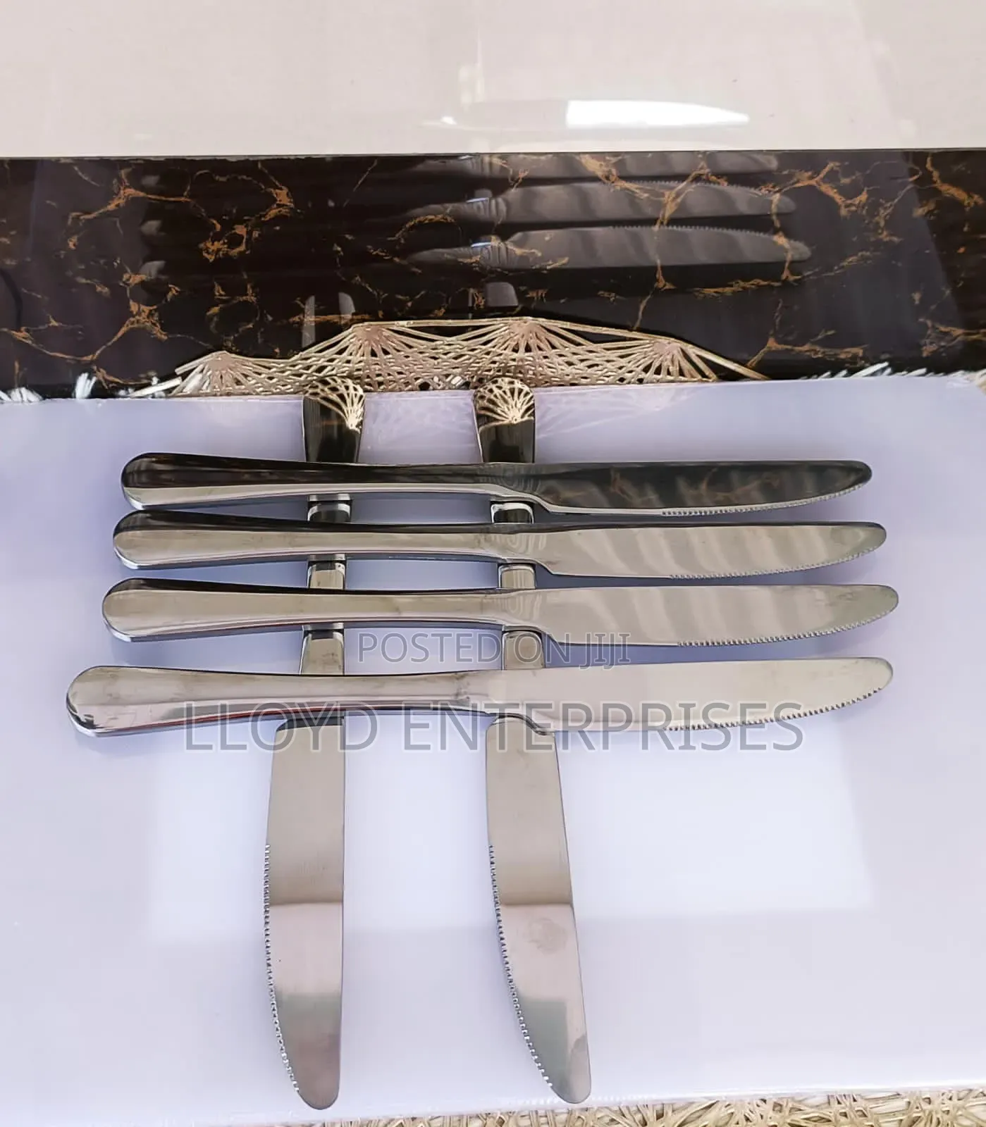 *Heavy Gauge Stainless Steel Butter Knives