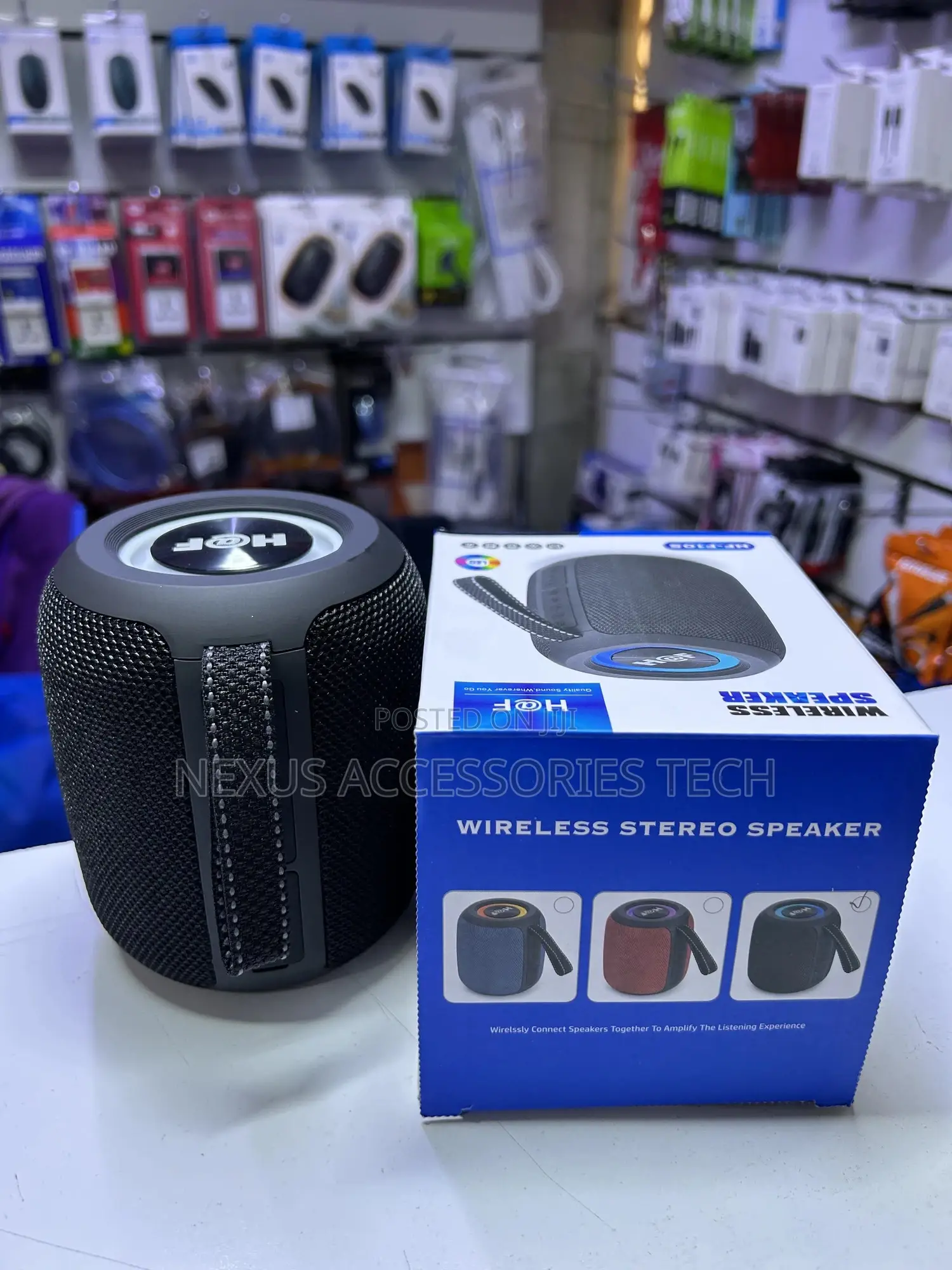 H at F Hf-F105 Bluetooth Speaker – Portable, Bass Boost Long Battery