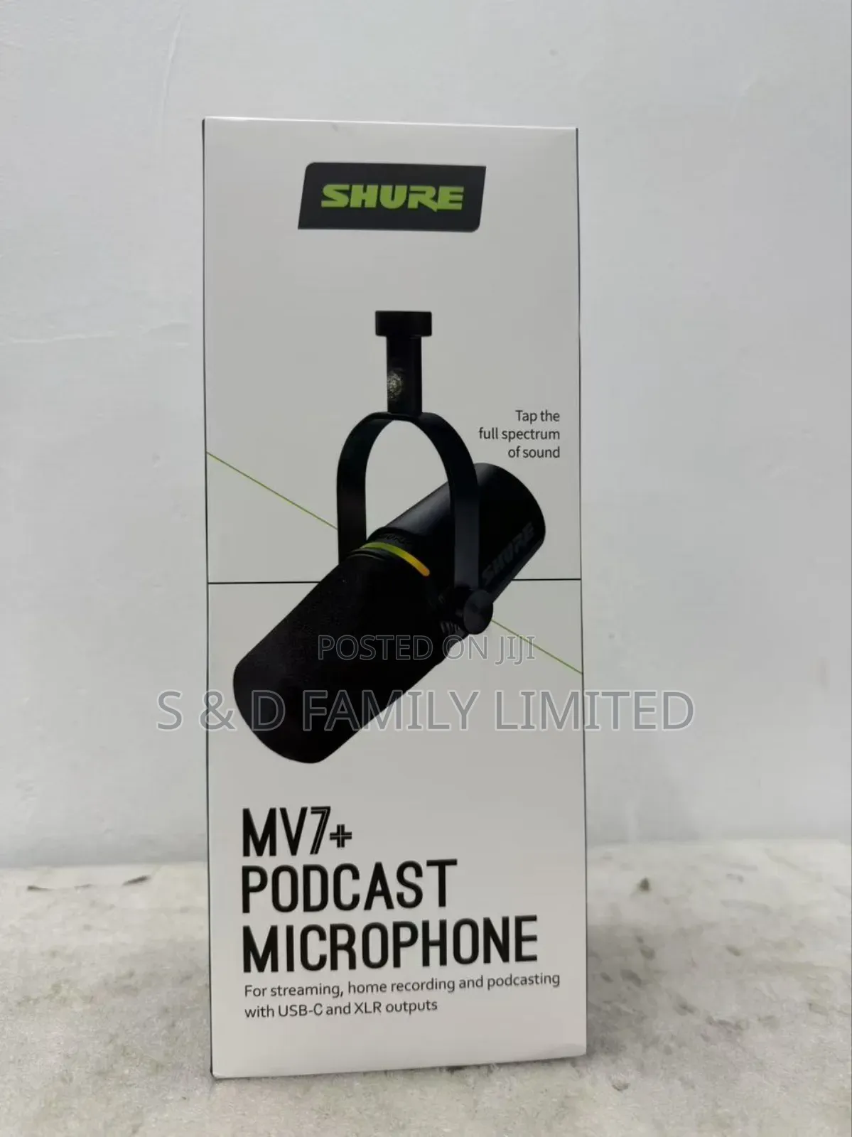 Shure Mv7+ Podcast Microphone