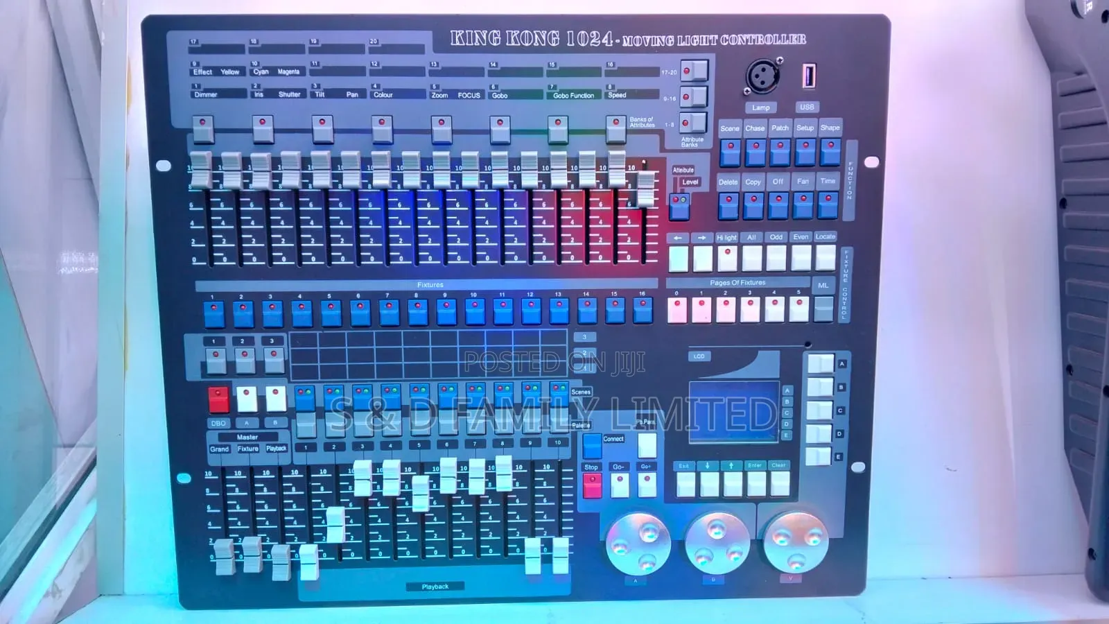 King Kong 1024 Moving Light DMX Controller
