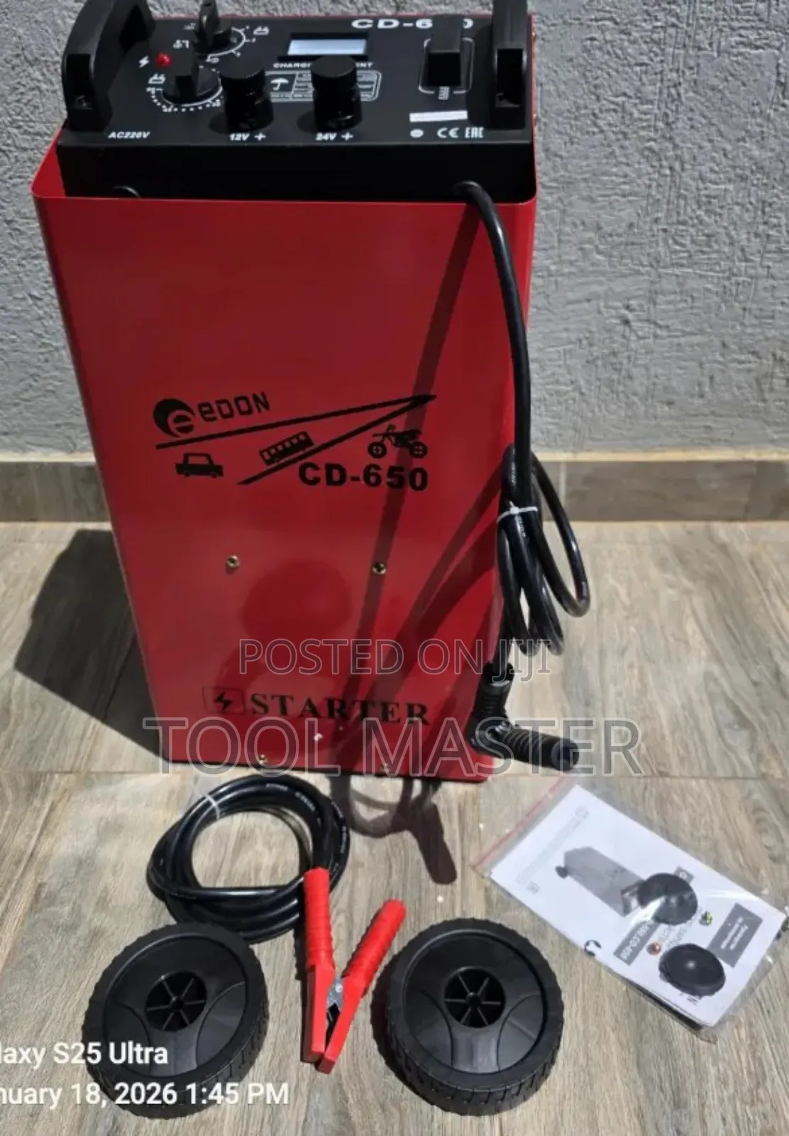 Edon 650 Battery Charger/12v / 24v Quality Car Battery Charger