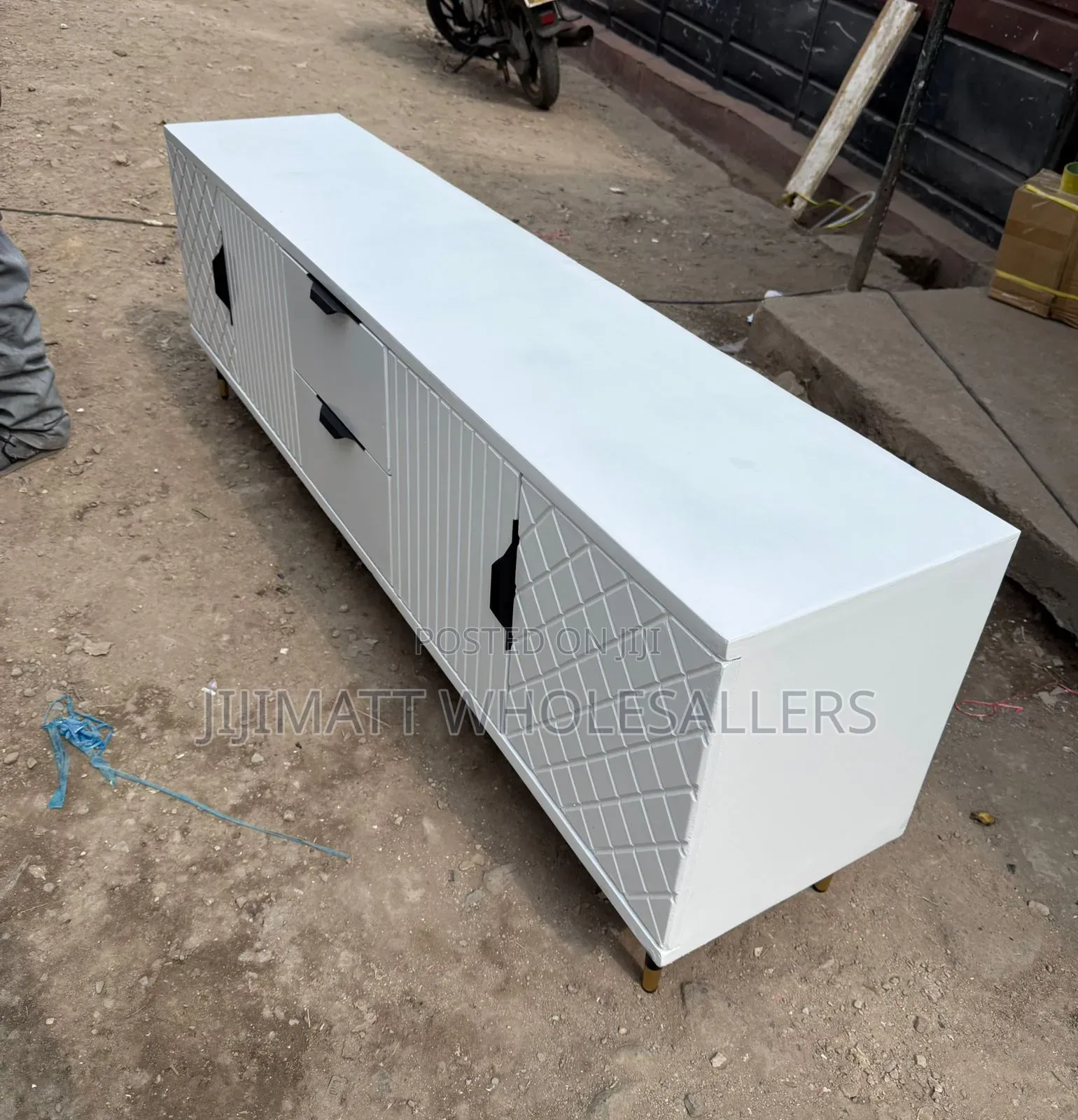 6 Fts Modern Box Executive Tv Stand