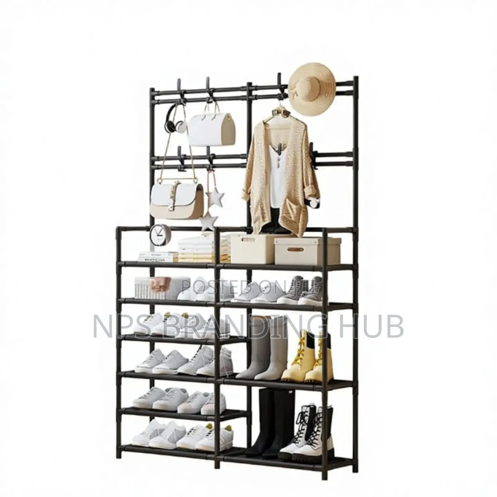Double Row Shoe Rack Gm