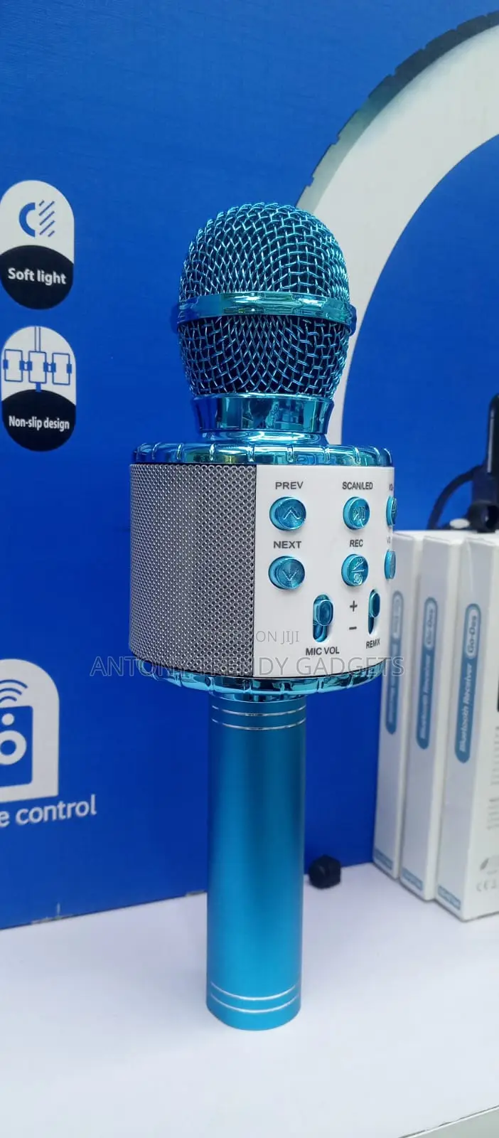 Ws-858l Handheld Ktv Wireless Microphone For Karaoke & Recording