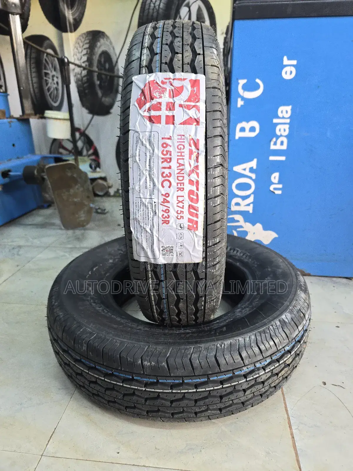 165r13c Zextour Commercial Tire
