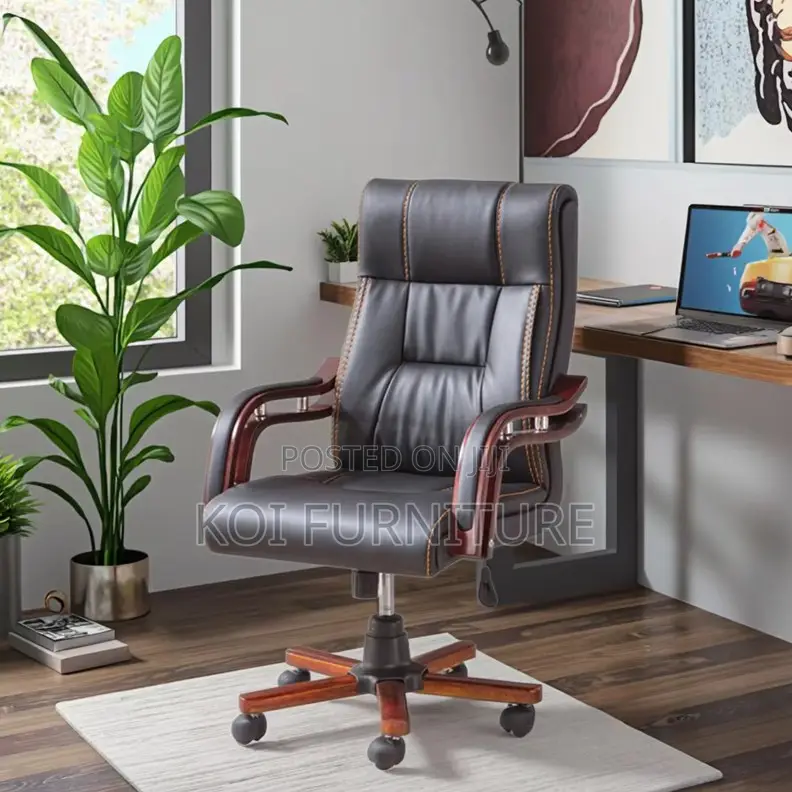 Office Chair : Chancellor High Back Chair -Leather
