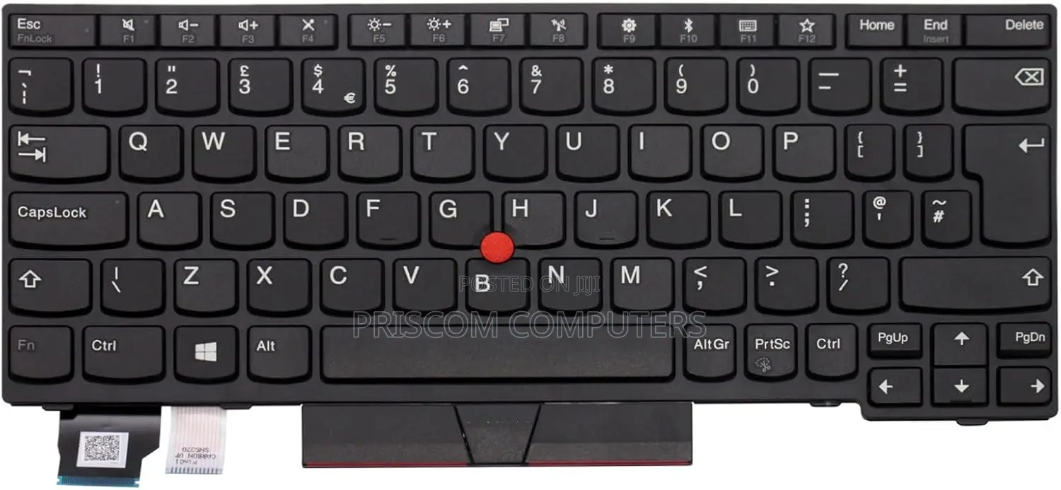 Non Backlit Keyboard for Lenovo Thinkpad X280 X395 X390 X390 Yoga-Uk