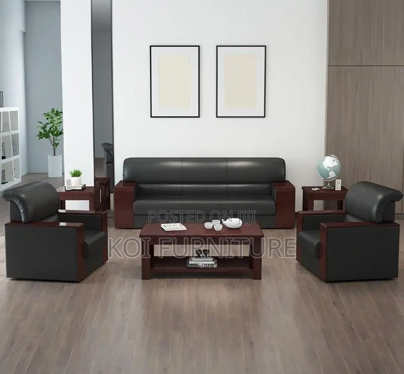 Office Sofa : 5-Seater Executive Guest Office Sofa Set